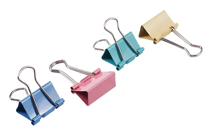 Зажимы для бумаг 32мм 24шт цветные, пласт/уп, Berlingo - фото 4