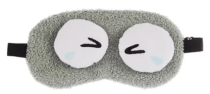 Маска для сна «Глазки», серая, плюш, Lafilaf - фото 3