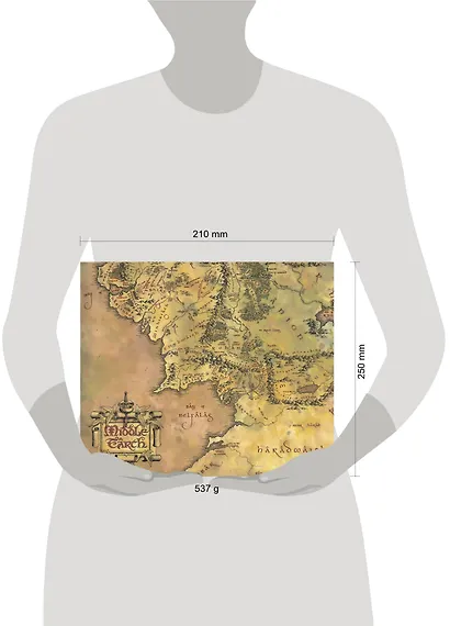 Скетчбук Властелин колец Карта Средиземья (96 стр) - фото 3