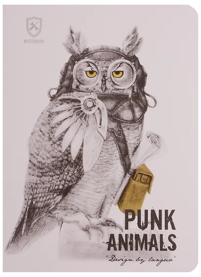 Записная книжка «Punk animals», 24 листа, А6 - фото 4