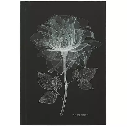 Записная книжка А6+ 64л тчк. "Flower. 1" интегр.переплет, ламинация soft-touch - фото 1