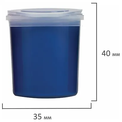 Краски акриловые "Остров Сокровищ", 25 мл, 12 цветов - фото 5