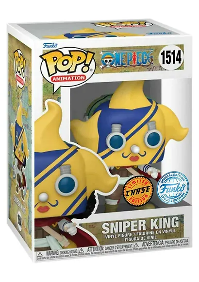 Фигурка Funko POP! Animation One Piece Sniper King w/Chase (Exc) (1514) (Fun76913) - фото 4
