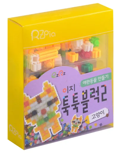 Конструктор пластиковый "Котенок" - фото 1