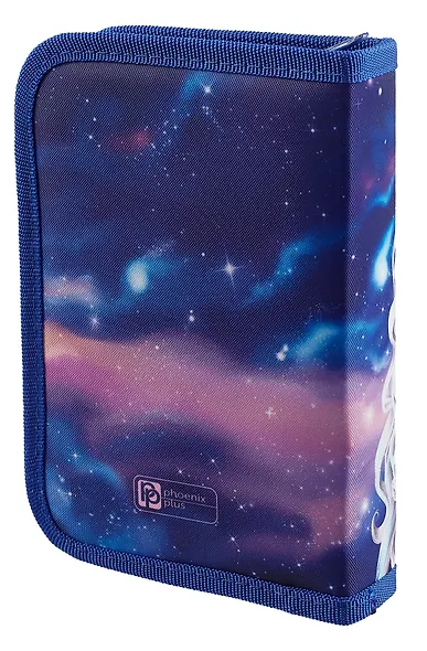 Пенал 1 отделение "Принцесса с драконом" 20*13,3*3,5 см, полиэстер - фото 2