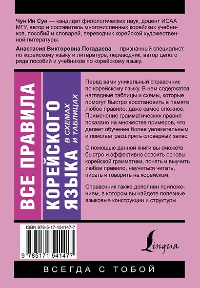 Все правила корейского языка в схемах и таблицах - фото 2