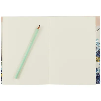 Скетчбук Кацусика Хокусай Большая волна (124л) (14,5х21) (12-22426-84585) - фото 2