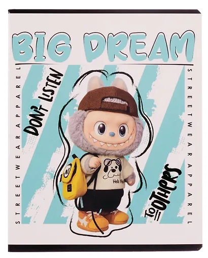 Тетрадь 48 листов в клетку "Кидз Бэй. Монстрики-милашки" - фото 12