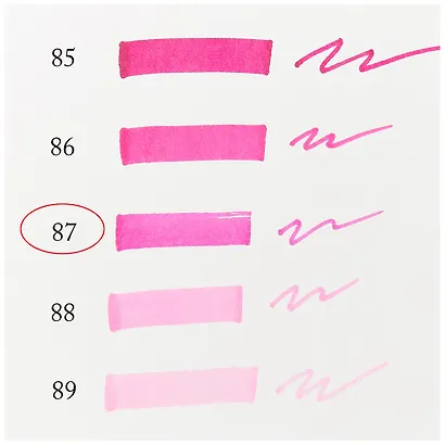 Маркер художественный "Сонет" цикламен, двухсторон., тонк. и широк.долото, Сонет - фото 3