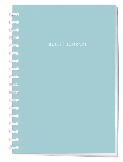 Книга для записей А5 144стр тчк. "Bullet Journal (бирюзовый)" - фото 2