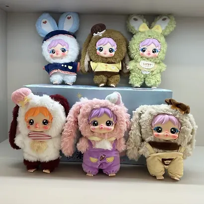 Игрушка SAMUEL Девочка с ушками (17см) (пластик, текстиль) (Blind Box) (12-81013-202510-SPT-02) - фото 3