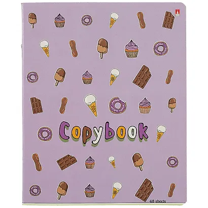 Тетрадь в клетку Альт, "Сладости", 48 листов, в ассортименте - фото 4