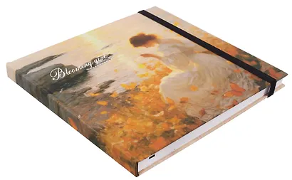 Скетчбук "Blooming girl" 230*220, 50 листов, 160г/м2, твердая обложка, в ассортименте - фото 6