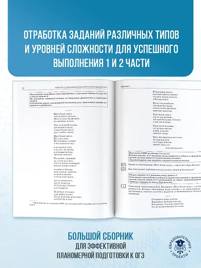 ОГЭ-2026. Литература.20 тренировочных вариантов экзаменационных работ для подготовки к основному государственному экзамену - фото 7