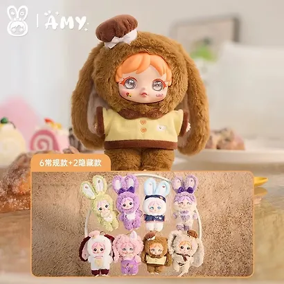 Игрушка SAMUEL Девочка с ушками (17см) (пластик, текстиль) (Blind Box) (12-81013-202510-SPT-02) - фото 2