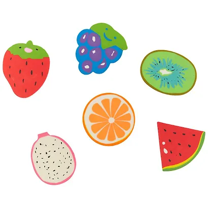 Ластик «Фрукты», 3 х 4.5 см - фото 2