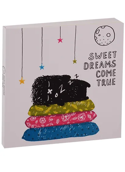 Скетчбук «Чёрный зверёк», 80 листов, 21 х 21 см - фото 4