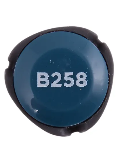 Маркер художественный "Сонет" Twin Brush аспидно-серый темный, Сонет - фото 2