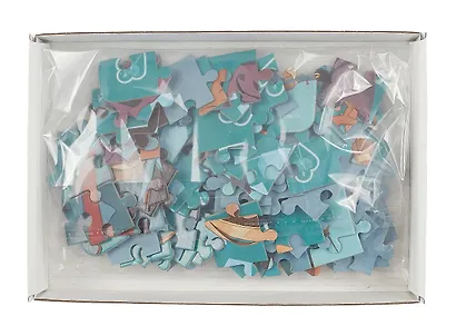 Пазл 104 элемента "Волшебник изумрудного города. Элли и друзья" - фото 2