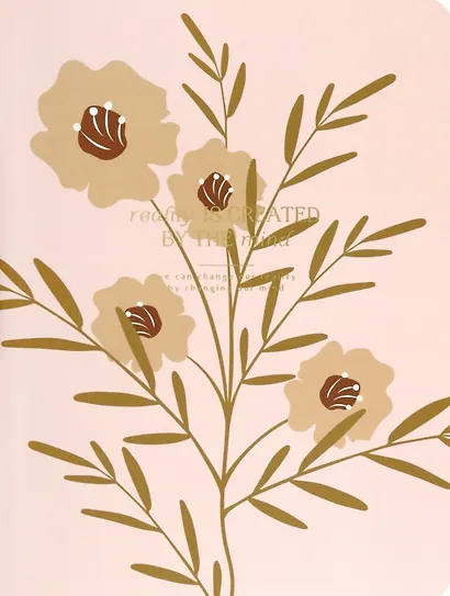 Тетрадь 48л кл. "April", букет, карт.обл., микротекстурирование, ламинация, скрепка - фото 1