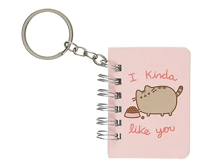 Блокнот А7 40л "Pusheen" евроспираль, эласт.держатель - фото 2