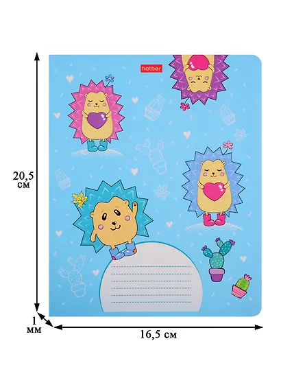 Тетрадь в линейку Hatber, "Очаровашки", 12 листов, в ассортименте - фото 2