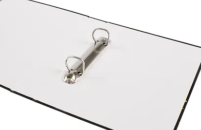 Папка-обложка для тетради со сменными блоками А5 "Взмах кистью" 2 кольца, глянц.ламин. - фото 5