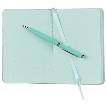 Записная книжка Escalada «Шиммер жемчужно-белый», 96 листов, А6 - фото 3