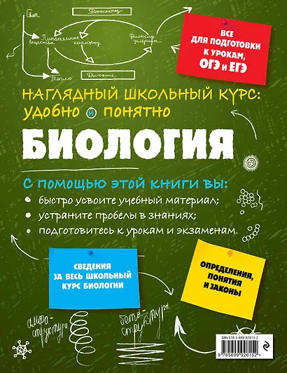 Подготовка к урокам, ОГЭ и ЕГЭ. Биология. Наглядный школьный курс - фото 2