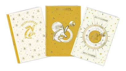 Блокнот А5 3шт "Пуффендуй. Для верных и честных" - фото 2