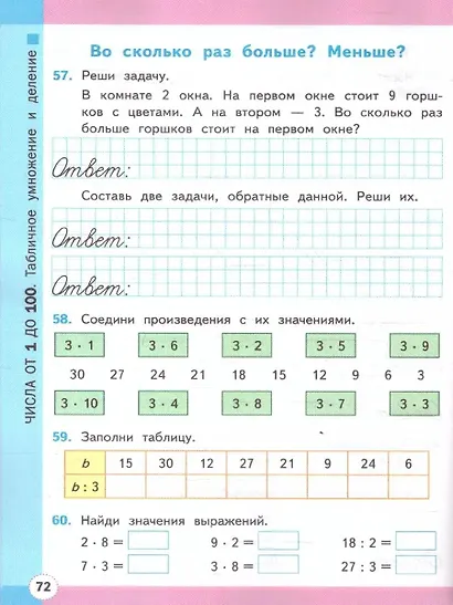 Математика. 2 класс. Рабочая тетрадь №2. К учебнику М.И. Моро и др. "Математика. 2 класс. В 2-х частях. Часть 2" - фото 3