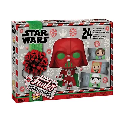Подарочный набор Funko Advent Calendar Star Wars Holiday 2022 (Pkt POP) (24шт) (Fun62090) - фото 1
