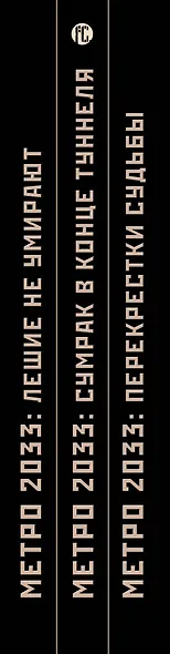 Метро 2033: Черный холод (комплект из 3 книг) - фото 4