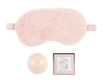 Подарочный набор Peach Dream (бомбочка, маска для сна, открытка) (16х16) (12-Guangfa-P1) - фото 5