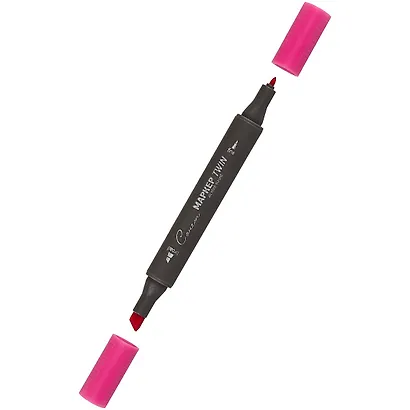 Маркер художественный "Сонет" фуксия, двухсторон., тонк. и широк.долото, Сонет - фото 2