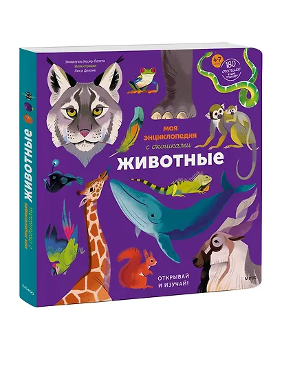 Моя энциклопедия с окошками. Животные. Открывай и изучай! - фото 3