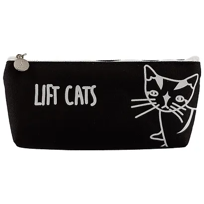 Пенал на молнии «Lift cats», 20 х 8 см - фото 4