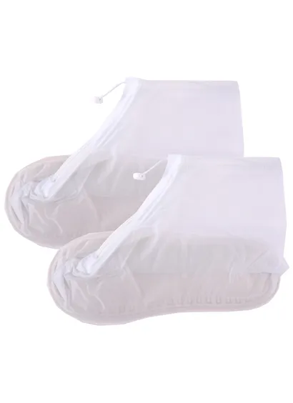 Бахилы высокие цветные размер M (36-37) (многоразовые) (ПВХ) - фото 4