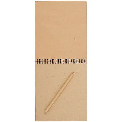 Скетчбук 168*195 40л "Райский коктейль" крафт бумага 80г/м2, карт.обл., тв.подложка, гребень - фото 2