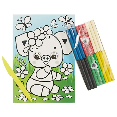 Набор для рисования пластилином Хрюня 28С 1675-08 - фото 2