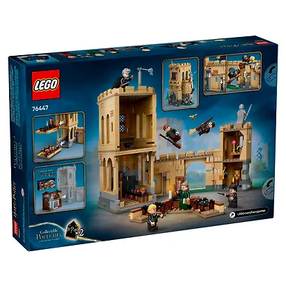 76447 Конструктор детский LEGO Harry Potter Замок Хогвартс - Уроки полетов, 651 деталей, возраст 9+ - фото 5