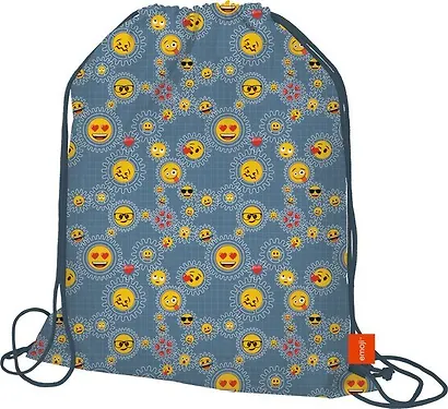 Мешок для сменной обуви "Emoji" 43*34см - фото 1