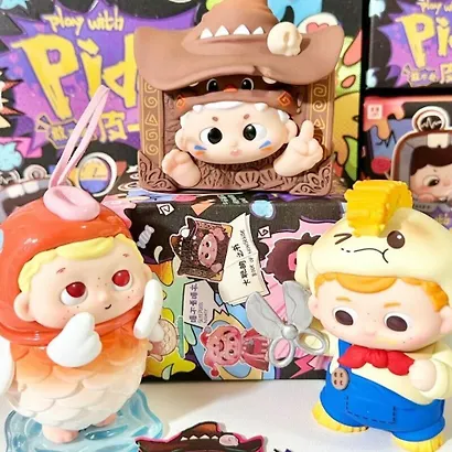 Коллекционные игрушки-сюрприз Девочка в костюме 9см, Pidol, 12-LetV-6, Letsvan, Blind Box - фото 11