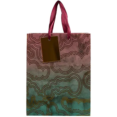 Пакет А5 23*18*10 Розовый туман нейтр., бум.мат.ламинат - фото 2