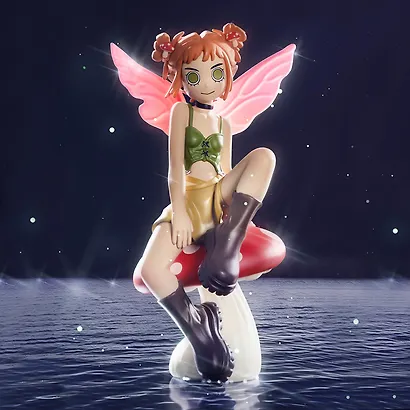 Фигурка коллекционная Pop Mart Peach Riot Punk Fairy Series в ассортименте (коробка) (10х6х6) (44267) - фото 7