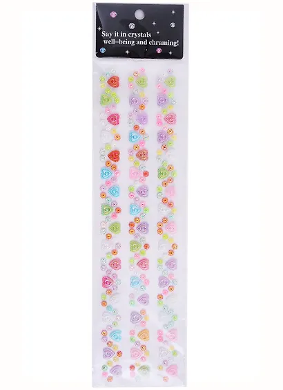 Стразы-полоски Пестрые (7*35) - фото 1