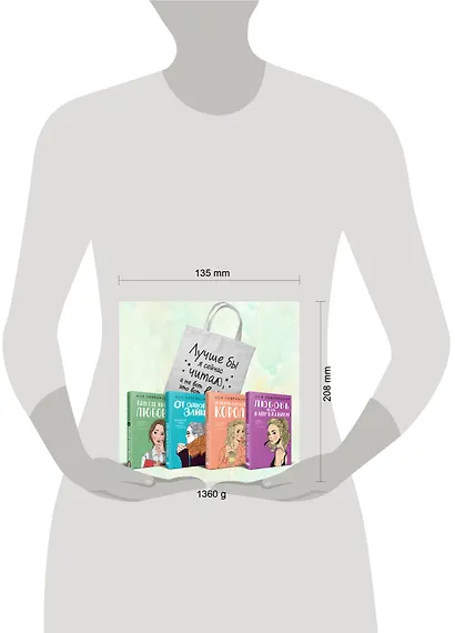 Комплект из 4-х книг Лавринович: Любовь под напряжением + Нелюбовь сероглазого короля + От одного Зайца + Там, где живет любовь + Шоппер "Лучше бы я сейчас читал, а не вот это вот всё..." - фото 7