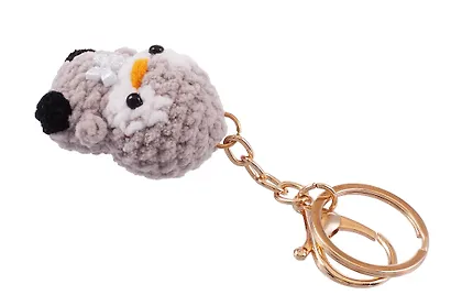 Брелок вязаный Пингвин (текстиль) (12см) (12-4305-202507-KNIT8) - фото 4