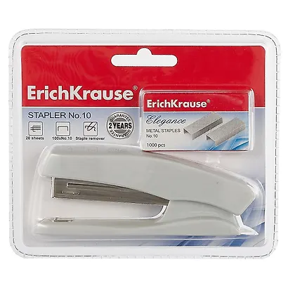 Степлер № 10 со скобами, ErichKrause - фото 1