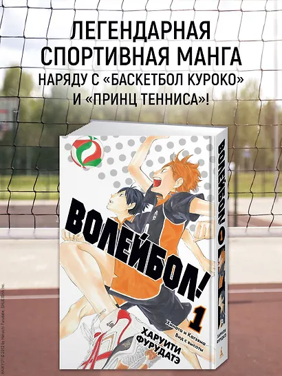 Волейбол! Том 1 - Хината и Кагэяма. Вид с высоты (Haikyuu!). Манга - фото 5